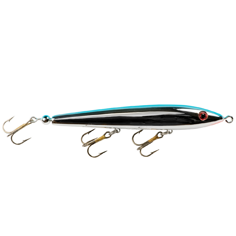 Load image into Gallery viewer, Cotton Cordell Boy Howdy Topwater Walking Baits Chrome Blue Back