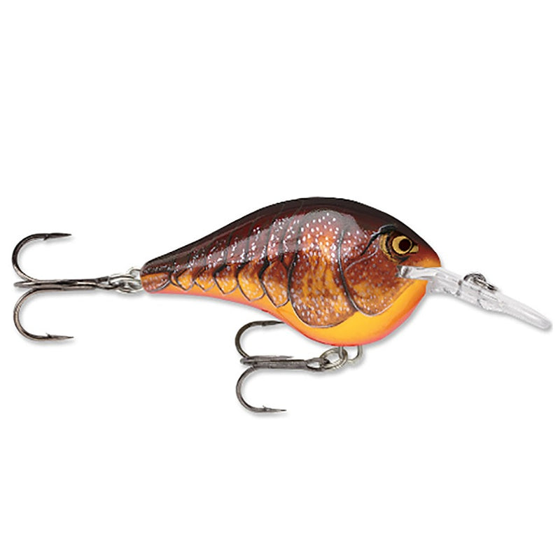 Load image into Gallery viewer, Rapala DT (Dives-To) Series Crankbaits - Dark Brown Crawdad