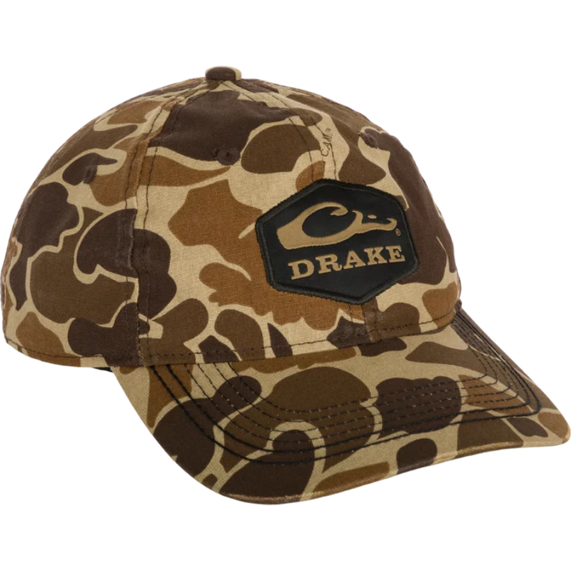 Load image into Gallery viewer, Drake Cotton Twill Hex Patch Hats - Old School