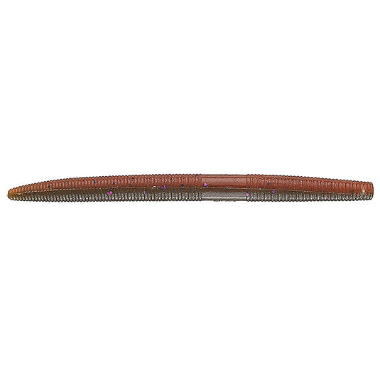 Yamamoto Senko Worms Dark Green Pumpkin Amber Laminate