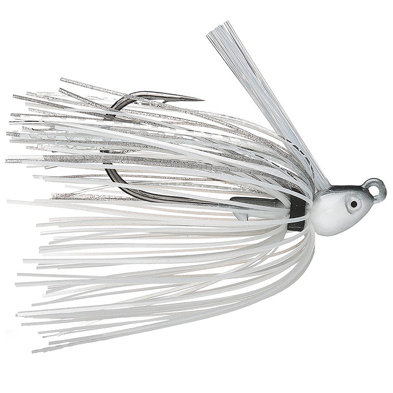 Load image into Gallery viewer, Dirty-Jigs-No-Jack-Swim-Jig-Pearl-Ghost-Shiner