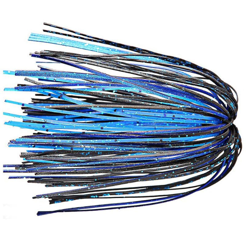 Load image into Gallery viewer, Dirty Jigs Premium Replacement Skirts Black Blue