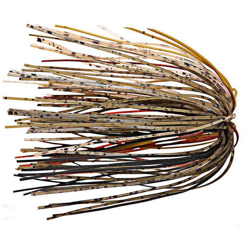 Load image into Gallery viewer, Dirty Jigs Premium Replacement Skirts - Green Pumpkin Craw