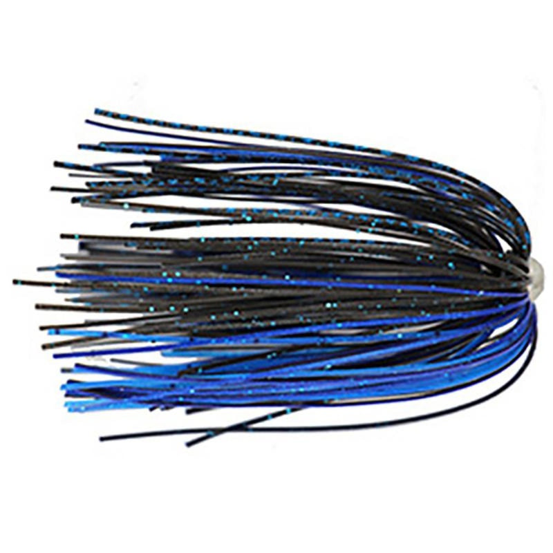 Load image into Gallery viewer, Dirty Jigs Punchin' Jig Skirts Black n Blue