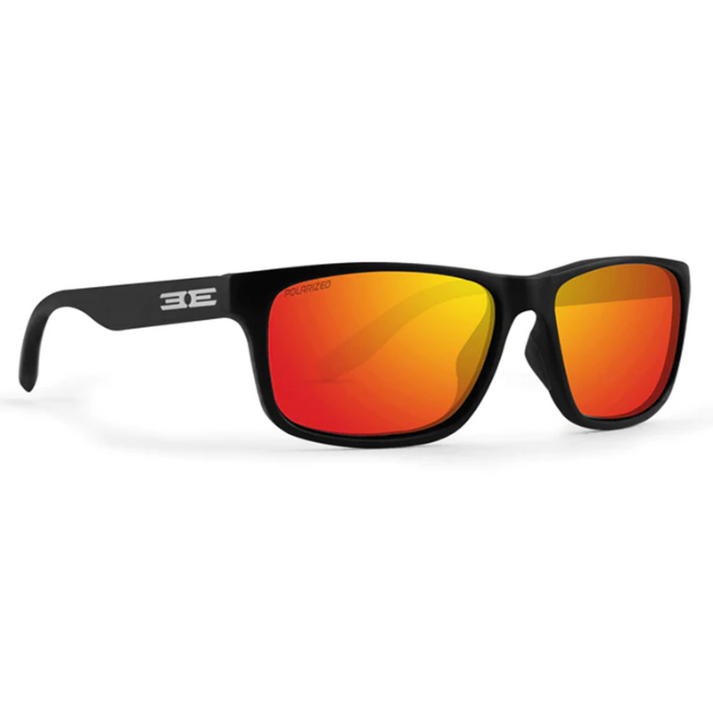 Load image into Gallery viewer, Epoch Delta Sunglasses Black Frames and Orange Polarized Lens