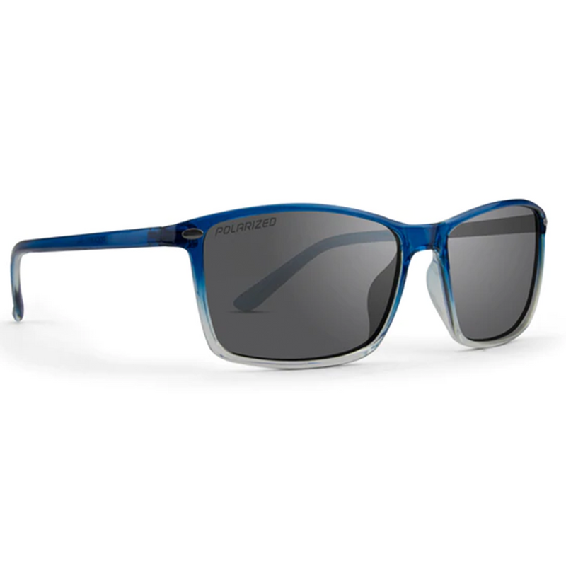 Load image into Gallery viewer, Epoch Eyewear Murphy Sunglasses Blue Fade Frames and Polarized Blue Mirror Lens