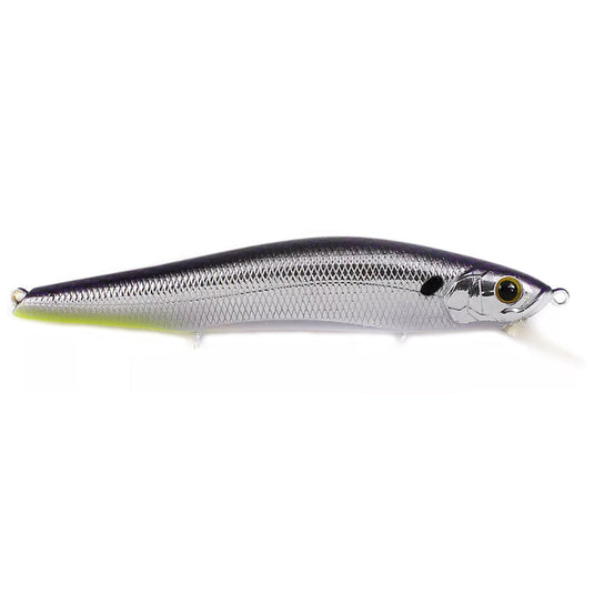 6th Sense Provoke 106X Jerkbaits - Grape Treuse Flash