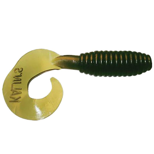 Kalin's Lunker Grub - Green Pumpkin