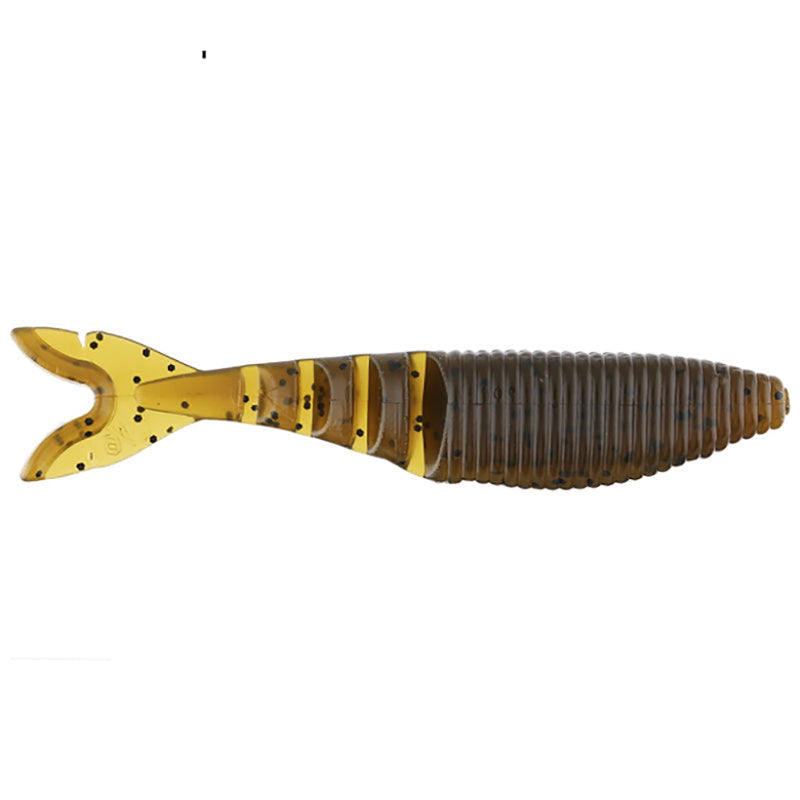 Load image into Gallery viewer, Yamamoto Zako Swimbait - Green Pumpkin Black Flake
