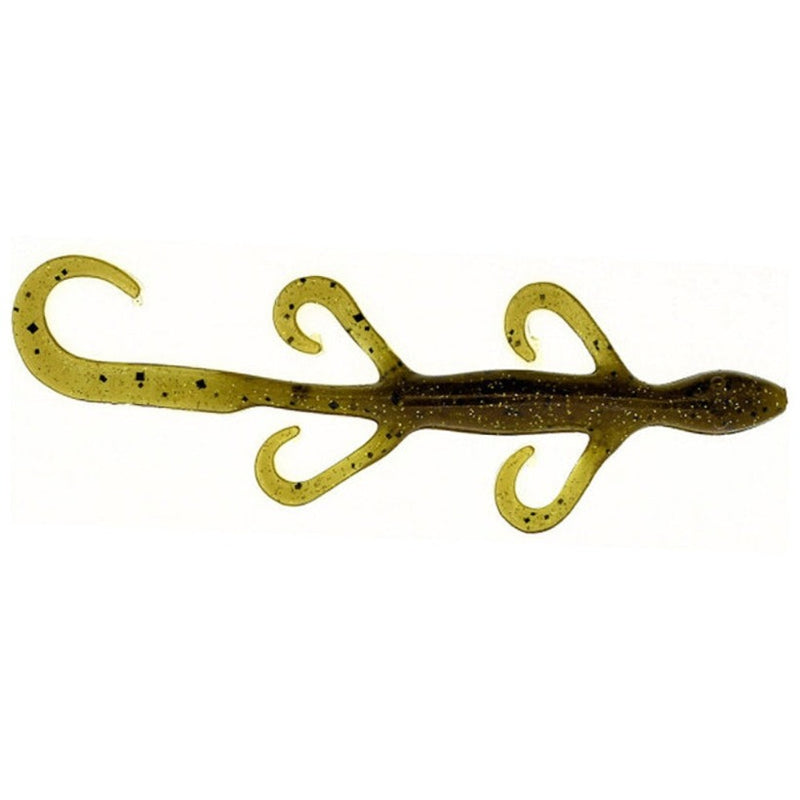 Load image into Gallery viewer, Zoom 6'' Lizards - Green Pumpkin Gold