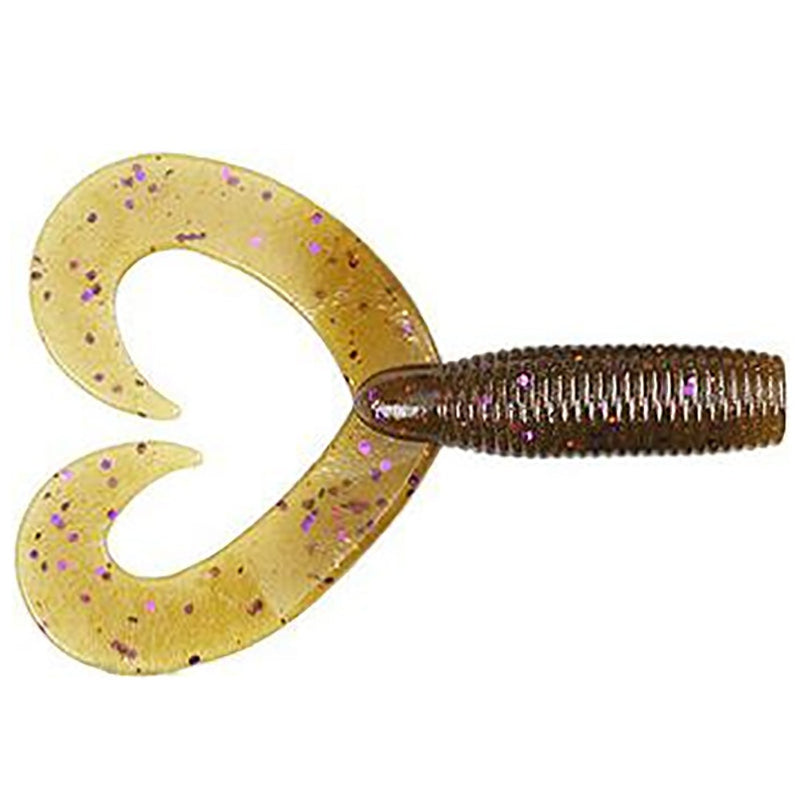 Load image into Gallery viewer, Yamamoto-Double-Tail-Grub-GREEN-PUMPKIN-PURPLE-COPPER-FLAKE