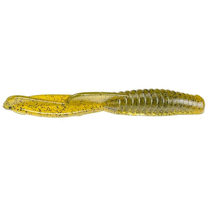 Load image into Gallery viewer, Strike King Perfect Plastics Drop Shot Half Shell Worms - Green Pumpkin Purple