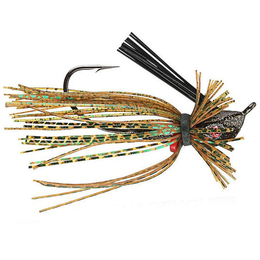 Jewel Finesse EF Flip'n Jigs - Green Pumpkin Green Flash