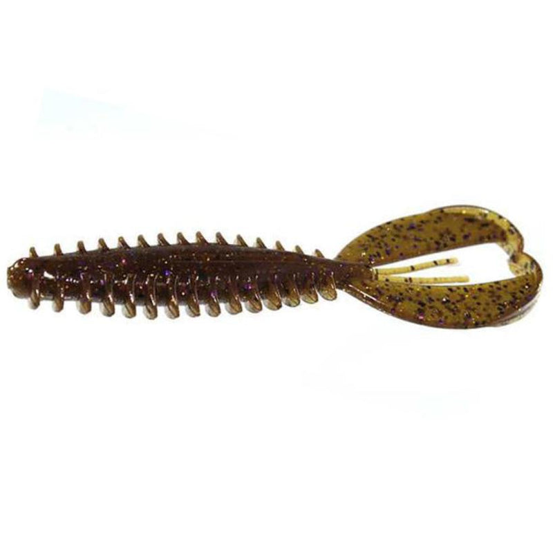 Load image into Gallery viewer, Zoom Z Craw - Green Pumpkin Purple Gold