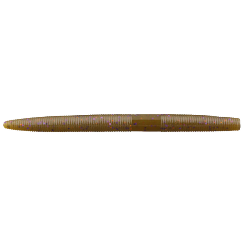 Load image into Gallery viewer, Yamamoto Senko Worms - Green Pumpkin Purple and Copper Flake