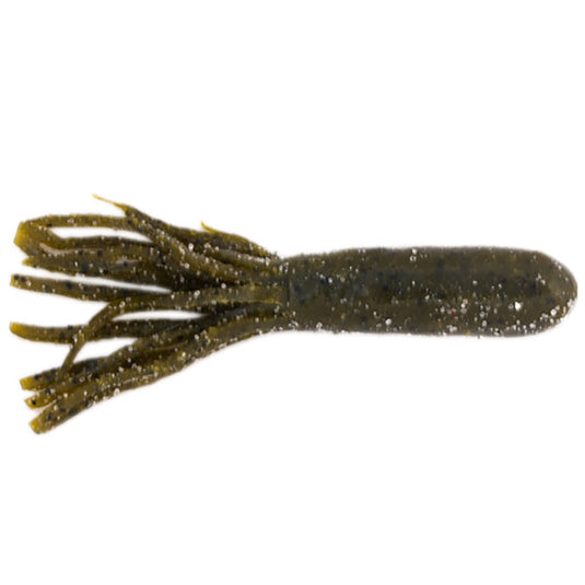 Right Bite Baits Small Salty Tube - Green Pumpkin