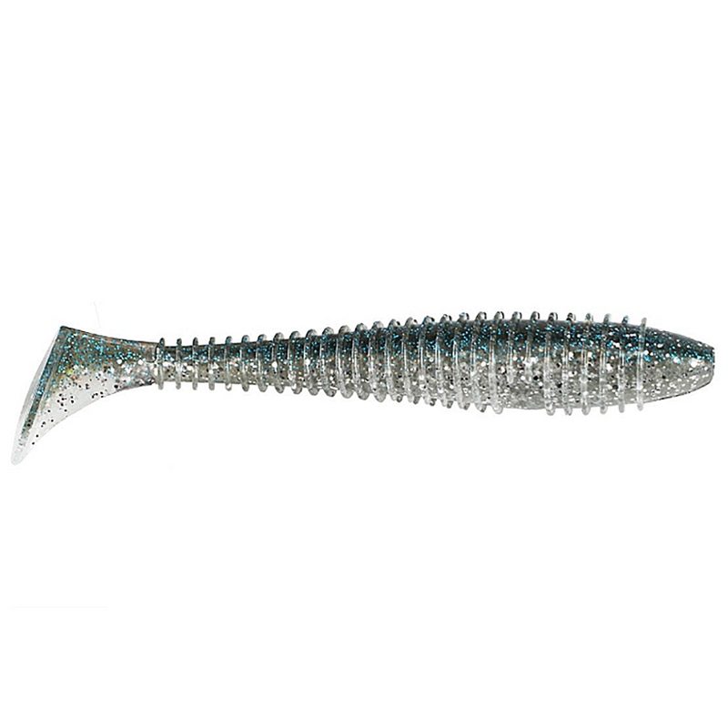 Load image into Gallery viewer, Keitech 4.8in FAT Swing Impact Swimbaits - Hasu-Silver Shiner
