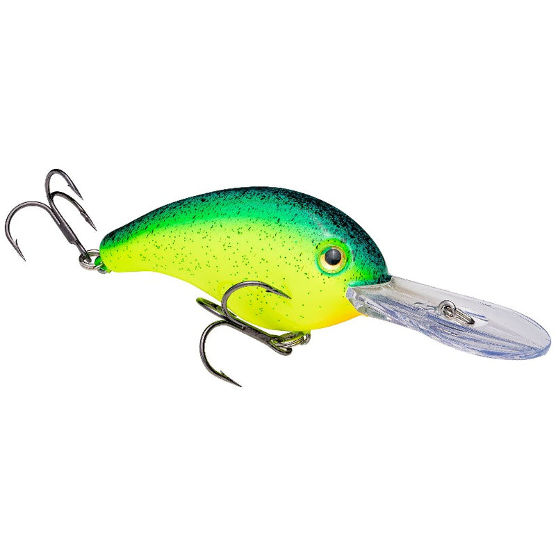 Load image into Gallery viewer, Strike King Series 5 Crankbaits - Chartreuse Blue Black Spatterback