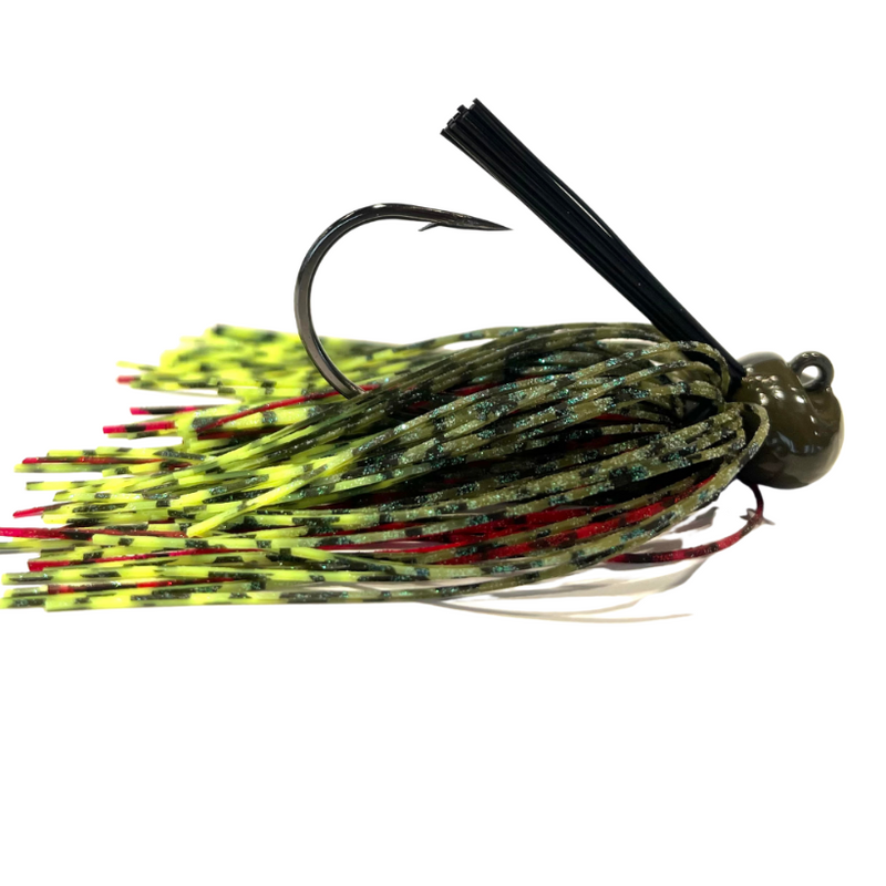 Load image into Gallery viewer, J & H Tackle Outlaw Jigs - Watermelon Craw