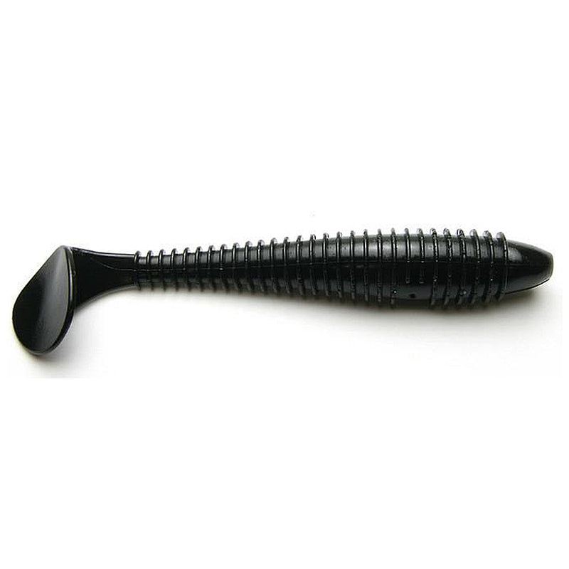 Load image into Gallery viewer, Keitech 4.3in Fat Swing Impact Swimbaits - Black