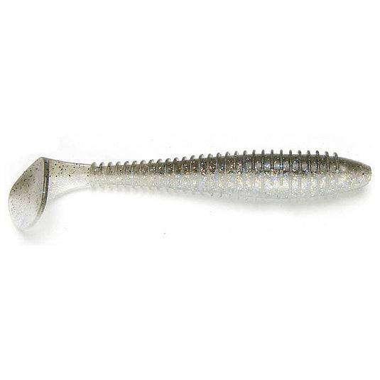 Keitech 4.3in Fat Swing Impact Swimbaits - Rainbow Shad