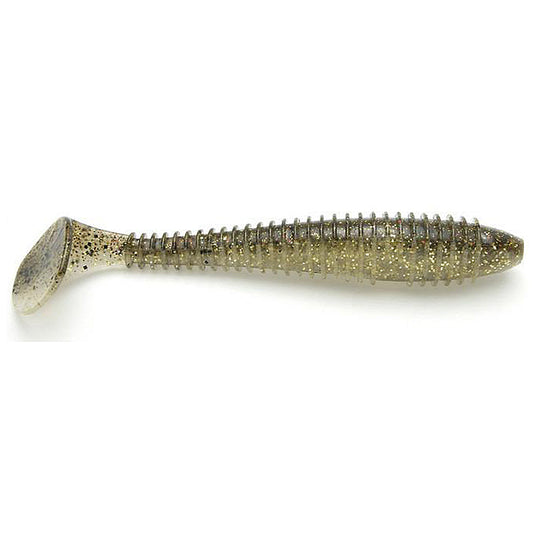Keitech 4.3in Fat Swing Impact Swimbaits - Silver Flash Minnow