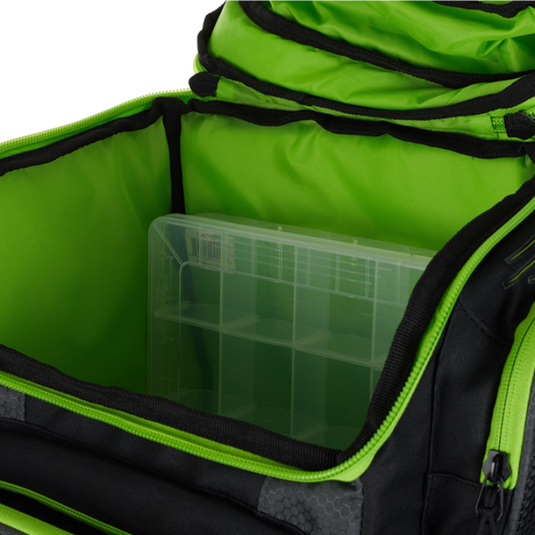 Lew's Mach Hatchpack Tackle Bag Top View