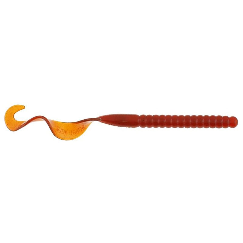 Load image into Gallery viewer, Berkley PowerBait Power Worms Motor Oil Red Fleck