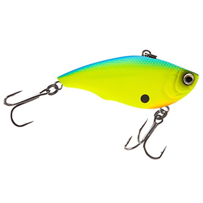 Load image into Gallery viewer, Yo-Zuri Rattl'n Vibe Lipless Crankbaits - Matte Black and Blue Chartreuse