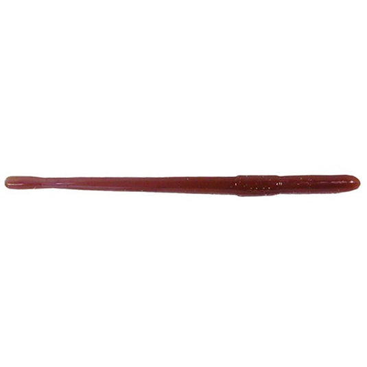 Roboworm Straight Tail Worms - Oxblood Light Red Flake