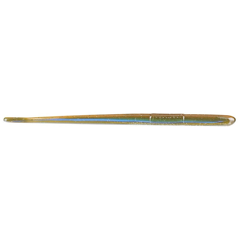 Load image into Gallery viewer, Roboworm Straight Tail Worms Pro Green Pumpkin