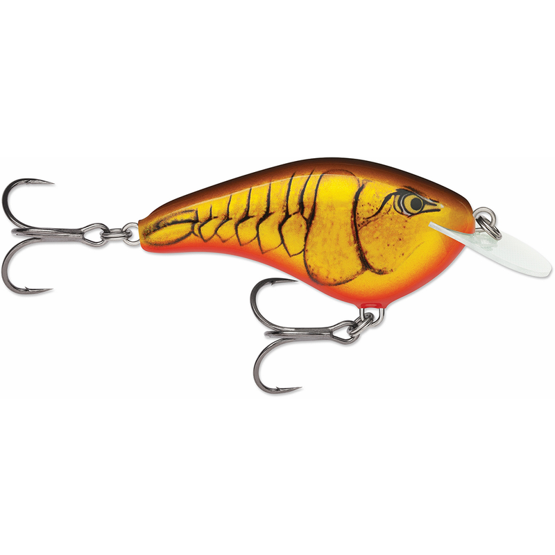 Load image into Gallery viewer, Rapala Ott's Garage Series Slim Crankbait Dark Brown Crawdad