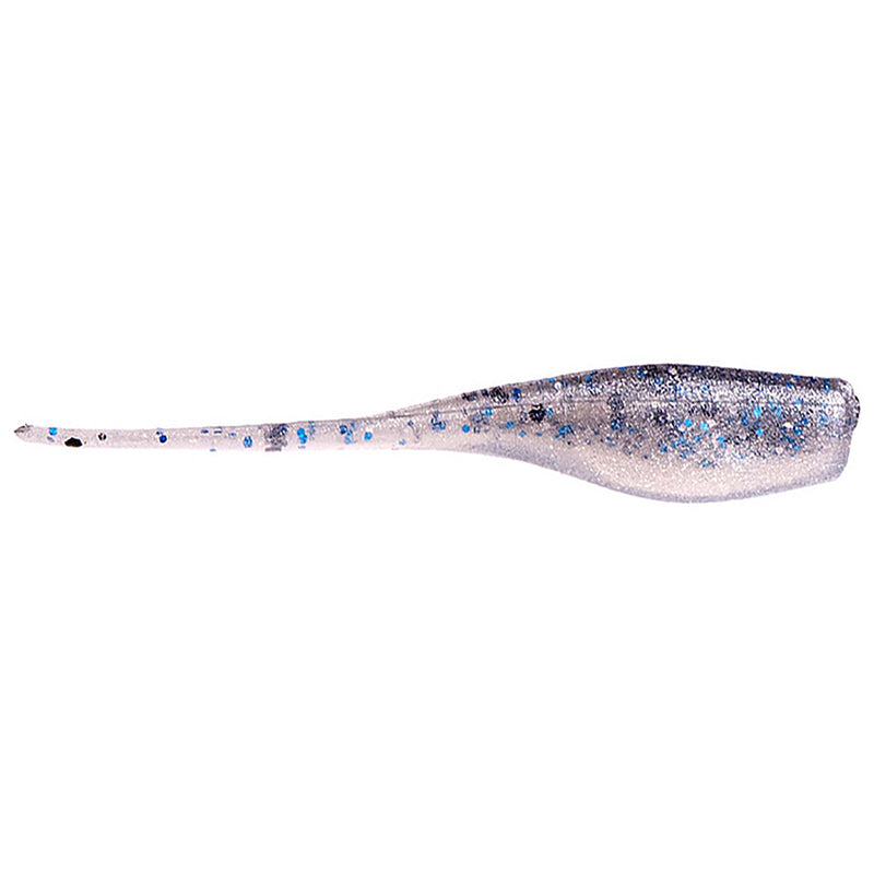 Load image into Gallery viewer, Strike King Mr. Crappie Lightning Shad - Smokey Shad