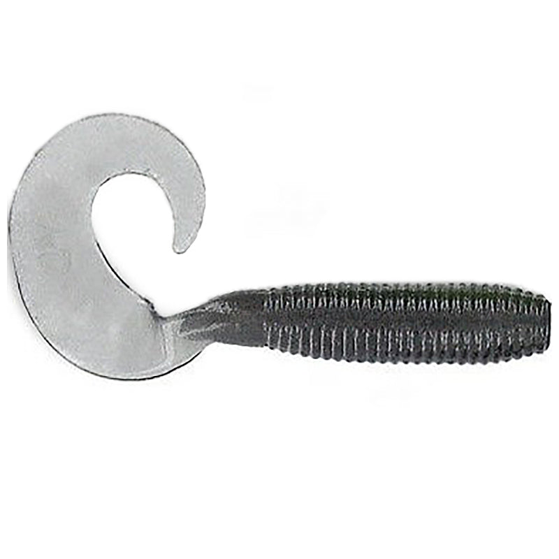 Load image into Gallery viewer, Yamamoto-Single-Tail-Grub-SMOKE-NO-FLAKE