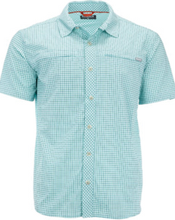 Simms Mens Stone Cold SS Button Up Shirt