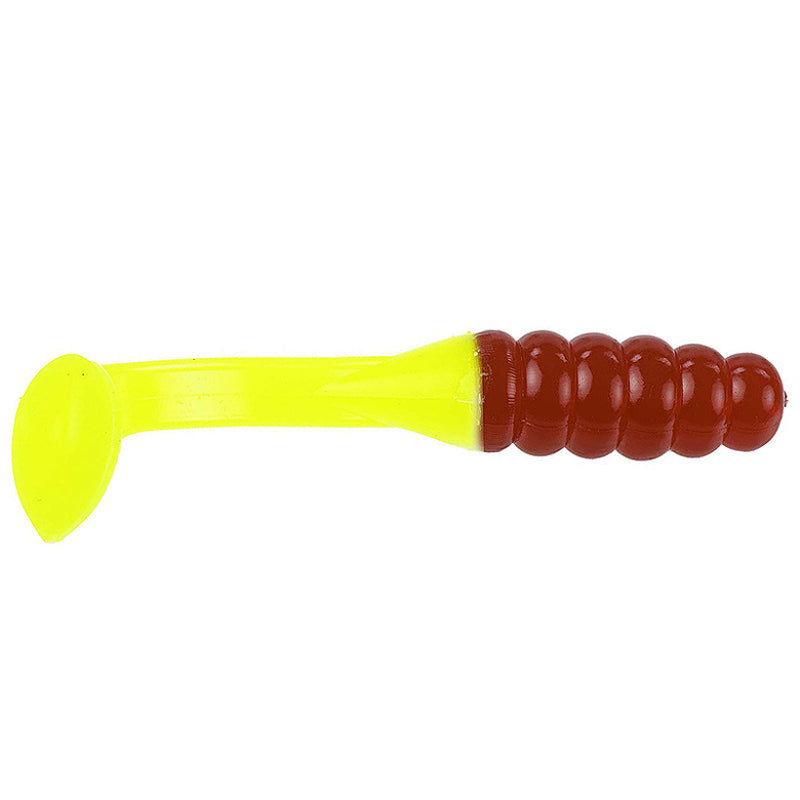 Load image into Gallery viewer, Strike King Mr Crappie Slabalicious Bait - Red Chartreuse Sparkle