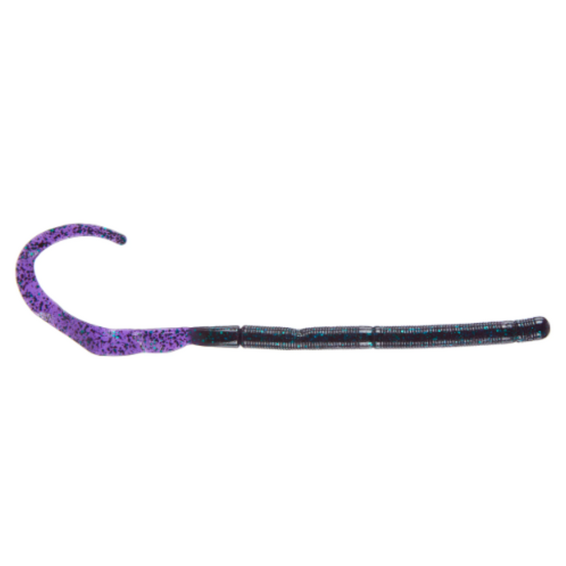 Load image into Gallery viewer, Strike King KVD Perfect Plastics Zeus Worm - Junebug
