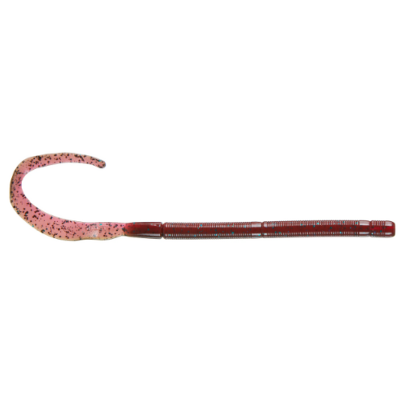 Load image into Gallery viewer, Strike King KVD Perfect Plastics Zeus Worm - Melon Bug