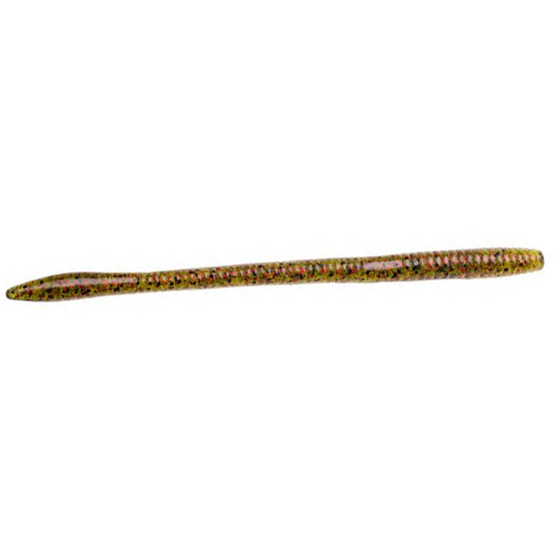 Load image into Gallery viewer, Strike King Super Finesse Worms - 7'' - Watermelon/Red Flake