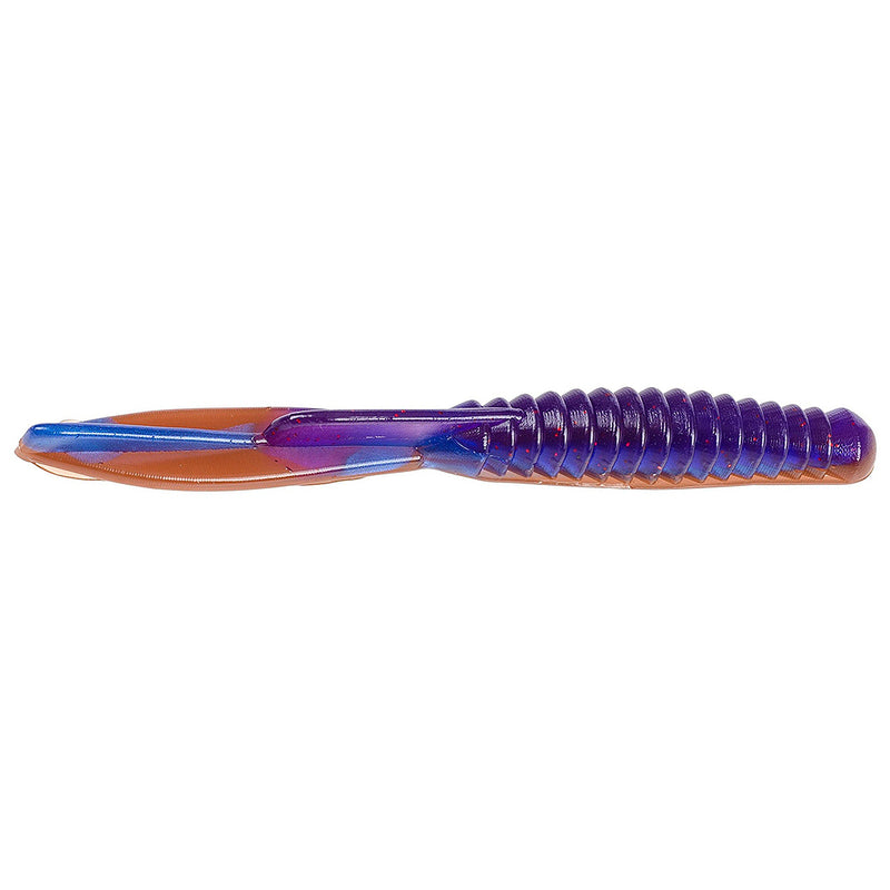 Load image into Gallery viewer, Strike King Perfect Plastics Drop Shot Half Shell Worms - Triple Magic