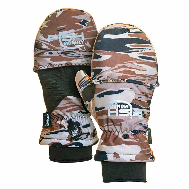 Load image into Gallery viewer, Fish Monkey Tundra Premium Insulated Mitten Fishing Glove