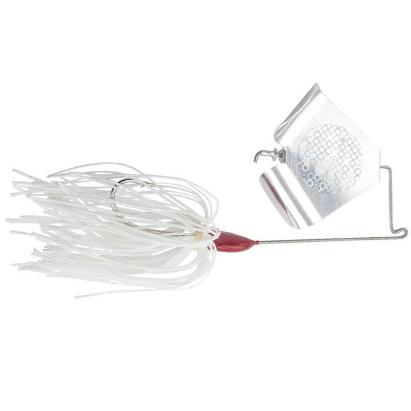 Load image into Gallery viewer, War Eagle Buzz Baits - White with Silver Blade