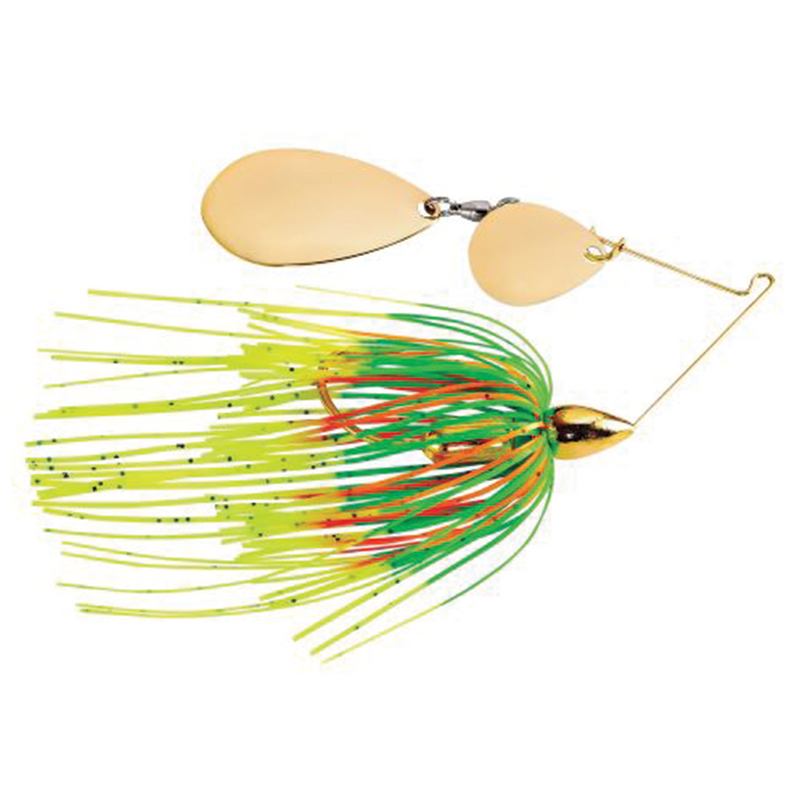 Load image into Gallery viewer, War Eagle Gold Colorado Indiana Spinnerbaits