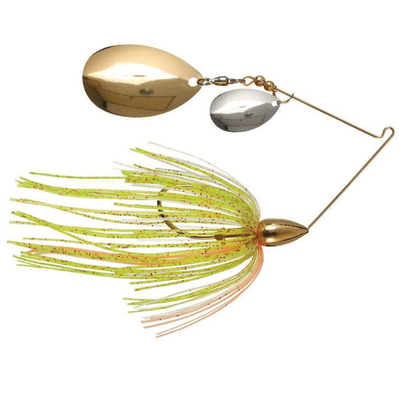 Load image into Gallery viewer, War Eagle Gold Colorado Indiana Spinnerbaits