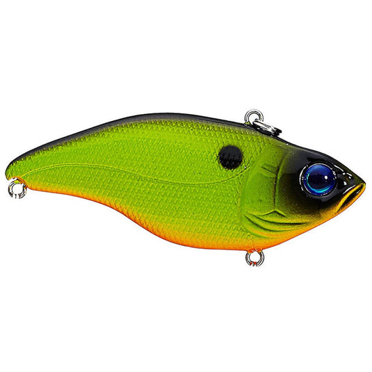Spro Aruku Shad Lipless Crankbaits - Western Chartreuse Black Back