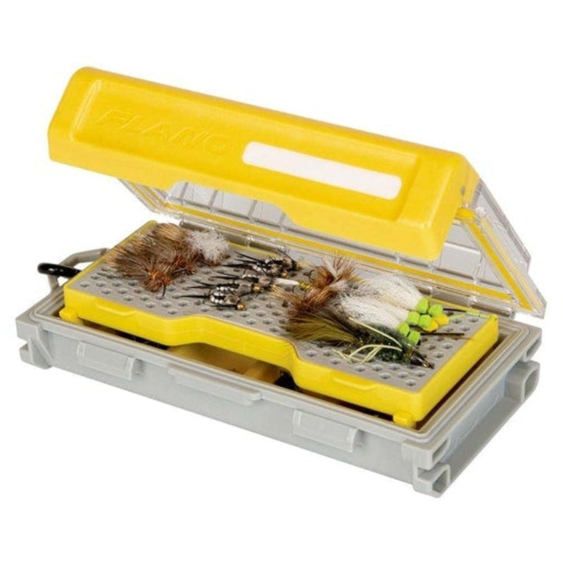 Load image into Gallery viewer, Plano Edge Micro Fly Box - Yellow and Grey