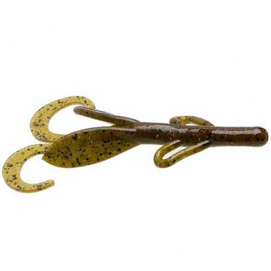 Zoom Baby Brush Hog - Green Pumpkin Red