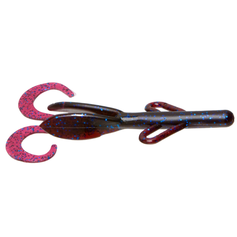 Load image into Gallery viewer, Zoom Brush Hog Creature Baits - Blue Fleck