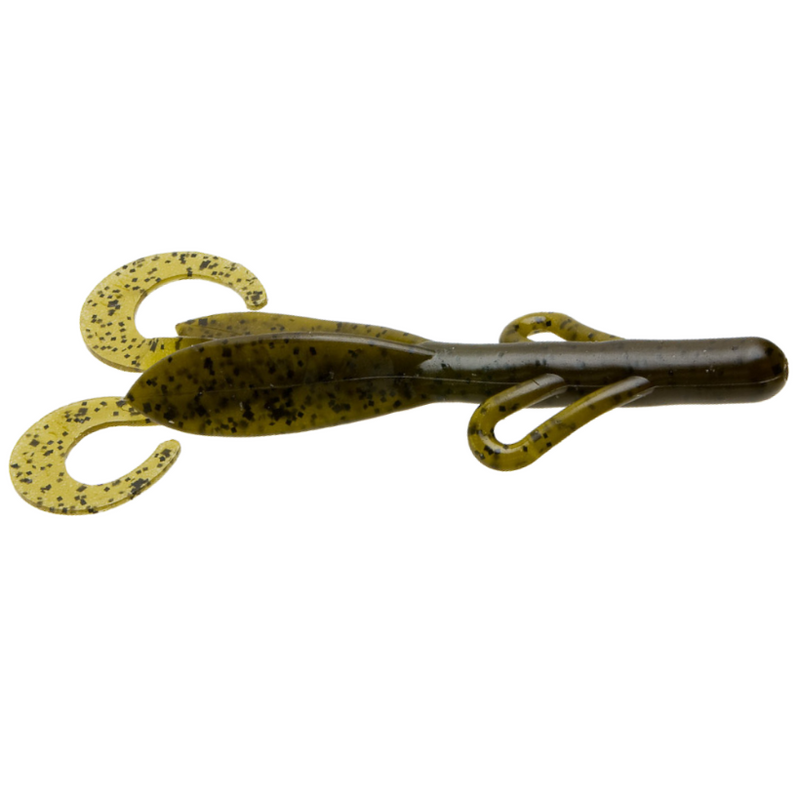 Load image into Gallery viewer, Zoom Brush Hog Creature Baits - Green Pumpkin