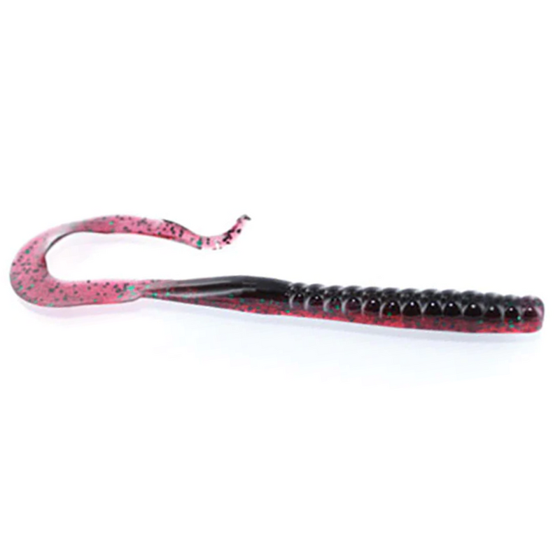 Load image into Gallery viewer, Zoom Mag II Worms Red Shad Green Glitter